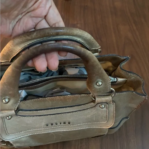 Celine Metallic Gold Leather Tote - Picture 13 of 15